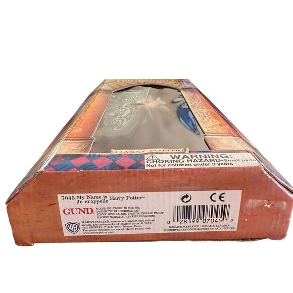 Vintage New Harry Potter 12 Inch Soft Posable Doll by GUND, Sealed - Picture 2 of 5